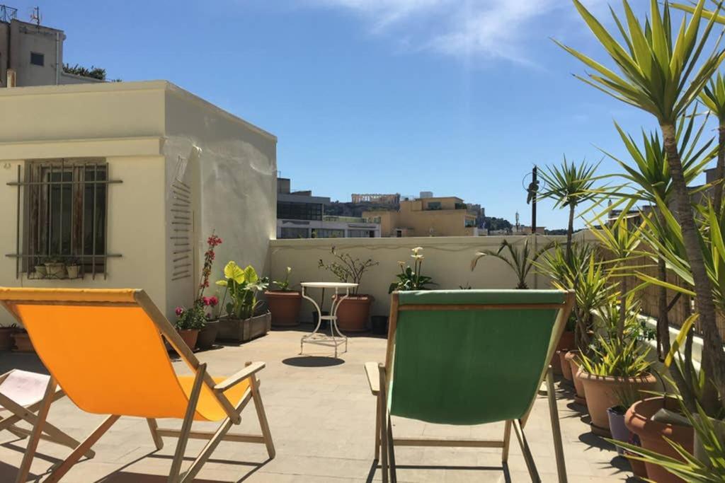 Mid Century 3 Bdr City Centre Townhouse Athens Exterior photo
